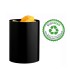 Papelera plastico archivo 2000 ecogreen 100 reciclada 18 litros color negro 260x335 mm