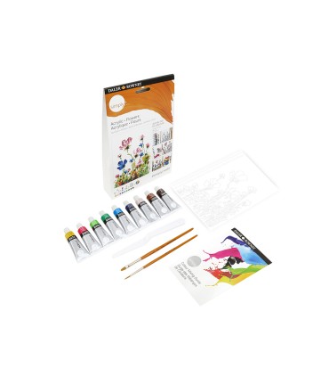 Set pintura acrilica daler rowney simply activity