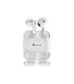 Auricular ngs artica duo bluetooth tactil 30 horas autonomia color blanco