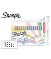 Rotulador sharpie s-note duo blister de 16 unidades colores surtidos