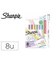 Rotulador sharpie s-note duo asst blister de 8 unidades colores surtidos