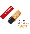 Rotulador stabilo boss mini fluorescente by snooze one naranja