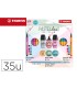 Set stabilo pastel love mini world pen 68 point 88 boss swano 35 unidades surtidas