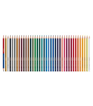 Lapices de colores stabilo acuarelables original arty estuche metalico de 24 colores surtidos