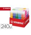 Lapices de colores stabilo trio az school pack de 240 unidades surtidas 20 colores