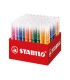 Rotulador stabilo power max school pack de 140 unidades surtidas 16 colores