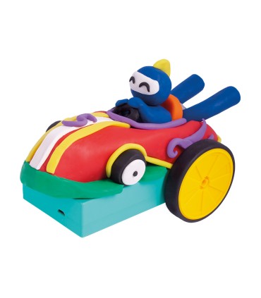 Juego jovi plastilina jovitech crazy cars fantasy kit