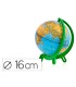 Globo terraqueo nova rico mini giacomino base de plastico alta resistencia 16 cm diametro