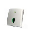 Dispensador toallas secamanos bunzl greensource plegadas en c/v/w/z fabricado en abs color blanco