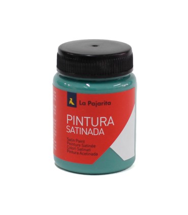 Pintura latex la pajarita satinada l 39 bote 35 ml verde jade