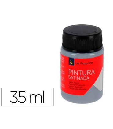 Pintura latex la pajarita satinada l 33 bote 35 ml azul porcelana