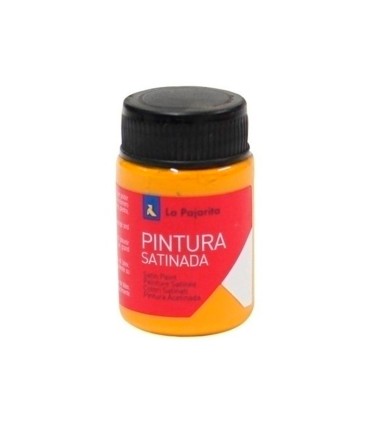 Pintura latex la pajarita satinada l 31 bote 35 ml calabaza