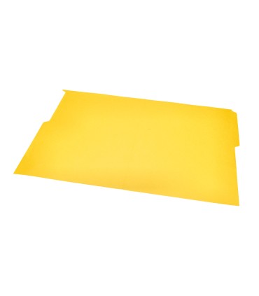 Subcarpeta cartulina liderpapel folio pestana superior 240g m2 color amarillo