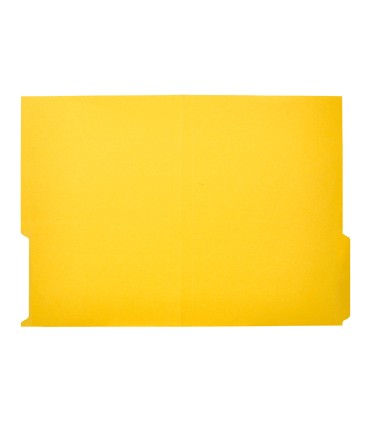 Subcarpeta cartulina liderpapel folio pestana inferior 240g m2 color amarillo