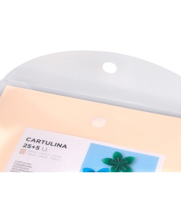 Cartulina liderpapel a4 180g m2 crema paquete de 255 hojas