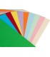 Cartulina liderpapel 50x65 cm 180g m2 25 colores surtidos paquete de 25 hojas