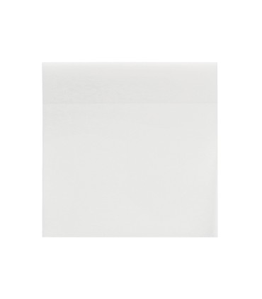 Bloc de notas adhesivas quita y pon q connect 76x76 mm removible plastico translucido blanco 50 hojas