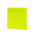 Bloc de notas adhesivas quita y pon q connect 76x76 mm removible plastico translucido amarillo neon con 50 hojas