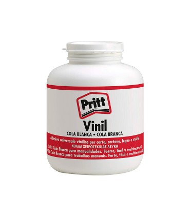 Pegamento cola vinilica pritt blanca bote de 1000 gr