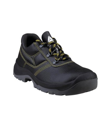 Zapatos de seguridad deltaplus piel crupon pigmentada suela pu bi densidad color negro talla 40