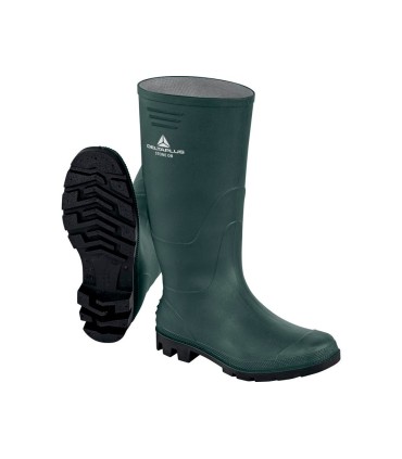 Botas deltaplus de seguridad stone pvc verde suela de tacos talla 48