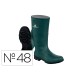 Botas deltaplus de seguridad stone pvc verde suela de tacos talla 48