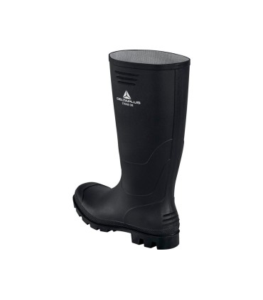 Botas deltaplus de seguridad stone pvc negro suela de tacos talla 44