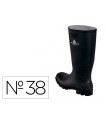 Botas deltaplus de seguridad stone pvc negro suela de tacos talla 38