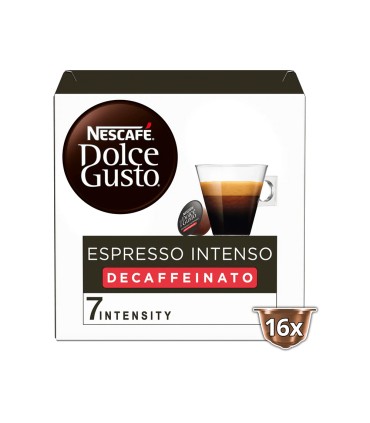 Cafe dolce gusto espresso intenso descafeinado intensidad 7 monodosis caja de 16 unidades