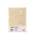 Papel pergamino liderpapel din a4 con bordes 180g m2 color crema paquete de 50 hojas