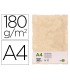 Papel pergamino liderpapel din a4 con bordes 180g m2 color crema paquete de 50 hojas