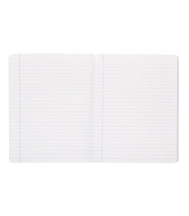 Libreta liderpapel antartik a5 plus cosida 48 hojas 90g m2 rayado horizontal con margen 6 colores surtidos