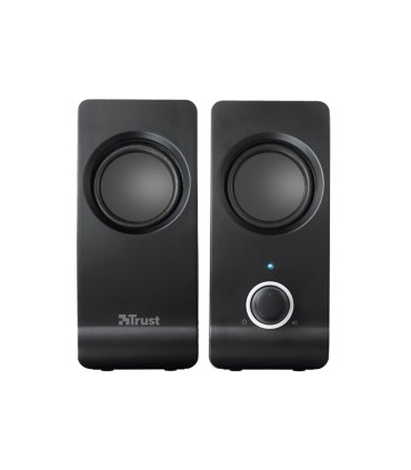 Altavoces trust remo 20 potencia maxima 16 w control volumen conexion usb 20 jack 35 mm color negro