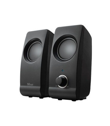 Altavoces trust remo 20 potencia maxima 16 w control volumen conexion usb 20 jack 35 mm color negro