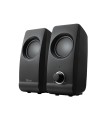 Altavoces trust remo 2.0 potencia maxima 16 w control volumen conexion usb 2.0 jack 3.5 mm color negro