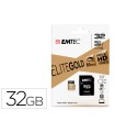 Memoria sd micro emtec class 10 gold con adaptador 32 gb