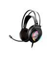 Auricular krom kappa gaming estereo con microfono flexible iluminacion led rgb rainbow longitud cable 210 cm