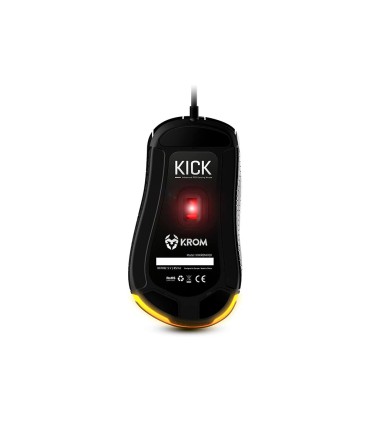 Raton krom kick gaming rgb optico 800 6200 dpi 7 botones iluminacion led rgb rainbow