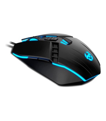 Raton krom kalax gaming optico 800 3200 dpi 7 botones colores led