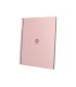 Cuaderno espiral liderpapel a4 micro antartik tapa forrada80h 90 gr rayado puntos 1 banda 4 taladros rosa