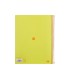 Cuaderno espiral liderpapel a4 micro antartik tapa forrada80h 90 gr rayado puntos 1 banda 4 taladros amarillo