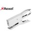 Grapadora rexel de tenaza office 56 metalica capacidad 40 hojas usa grapas 24 6 8 y 26 6 8 cromada