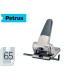 Taladrador petrus 305 metalico capacidad de 65 hojas color plata