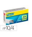 Grapas rapid 10/4 mm galvanizada caja de 1000 unidades