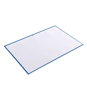 Recambio liderpapel a4 antartik 80 hojas 90g m2 cuadro 5mm 4 taladros 1 banda con marco color azul oscuro