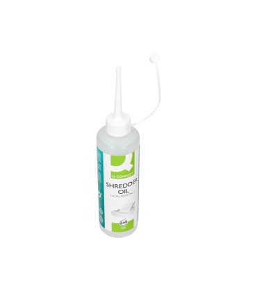 Aceite lubricante q connect para destructora de documentos bote de 250 ml