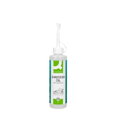 Aceite lubricante q connect para destructora de documentos bote de 250 ml