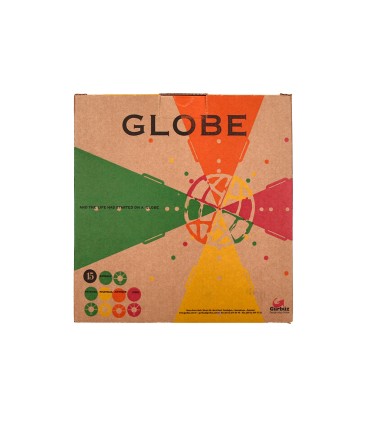 Globo terraqueo liderpapel mapa fisico diametro 15 cm