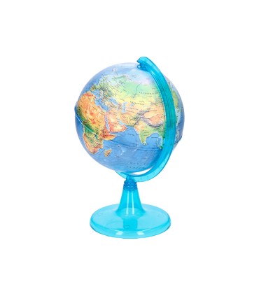 Globo terraqueo liderpapel mapa fisico diametro 15 cm