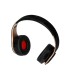 Auricular q connect bluetooth diadema ajustable color negro